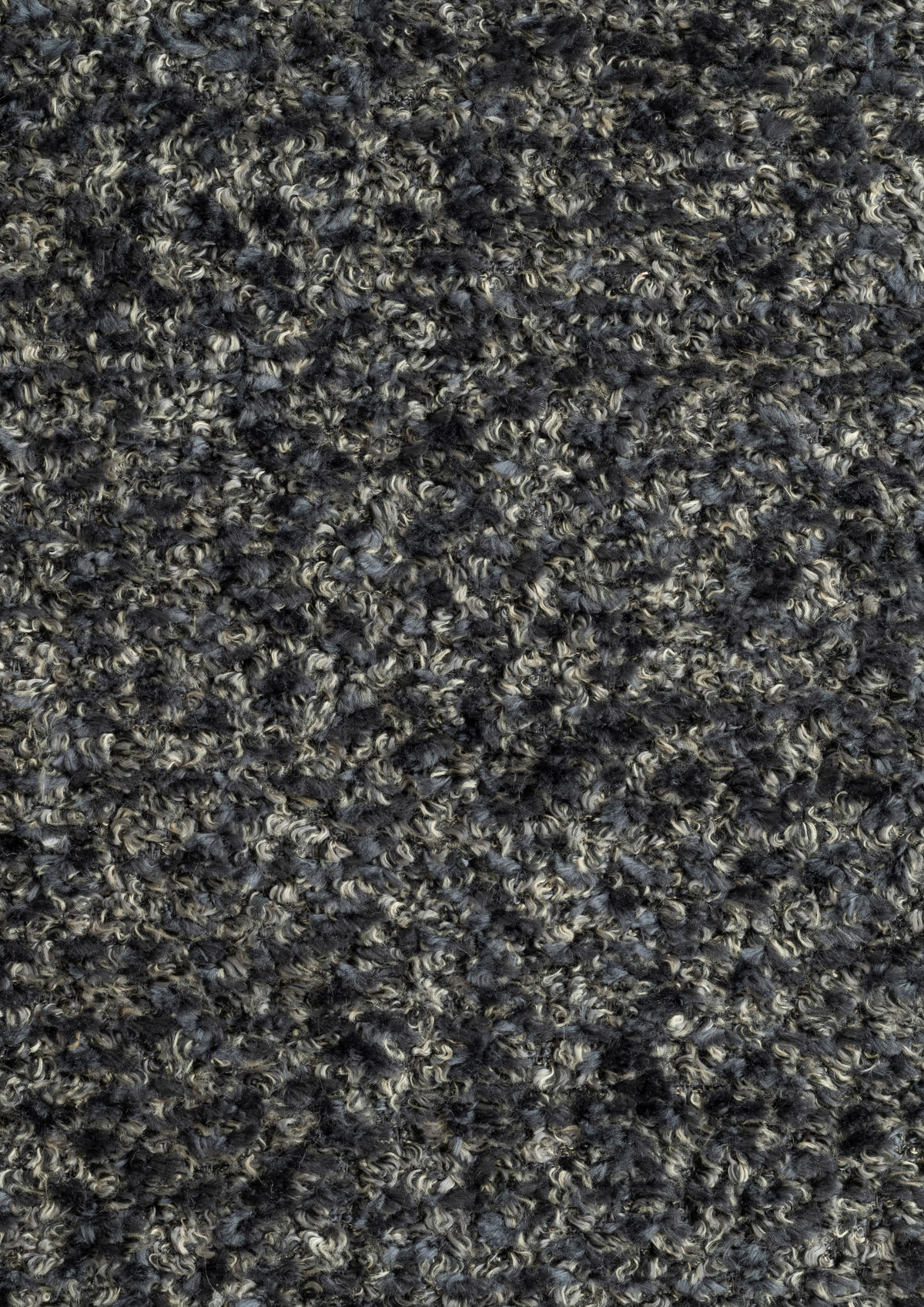 ARMLEHNSTUHL  in Eisen Chenille  - Schwarz/Dunkelblau, Design, Textil/Metall (59/89,5/63cm) - Novel