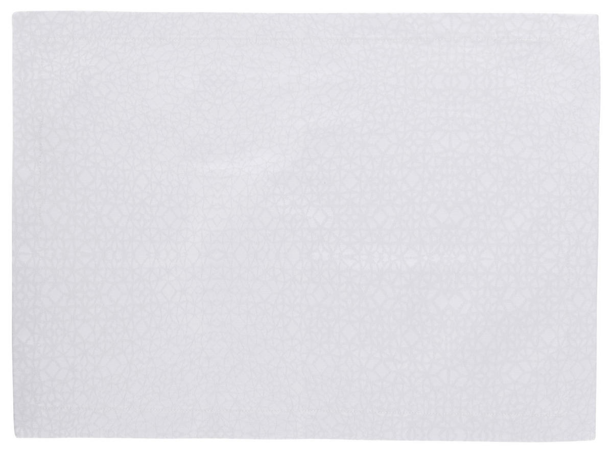 TISCHSET SOFIA Textil Hellgrau 33/45 cm  - Hellgrau, Basics, Textil (33/45cm) - Dieter Knoll