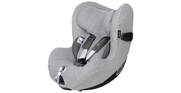 KINDERSITZBEZUG - Hellgrau, Basics, Textil (31/26/22cm) - My Baby Lou