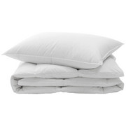 Bettenset 160/210 cm - Weiß, Basics, Textil/Weitere Naturmaterialien (160/210cm) - Billerbeck