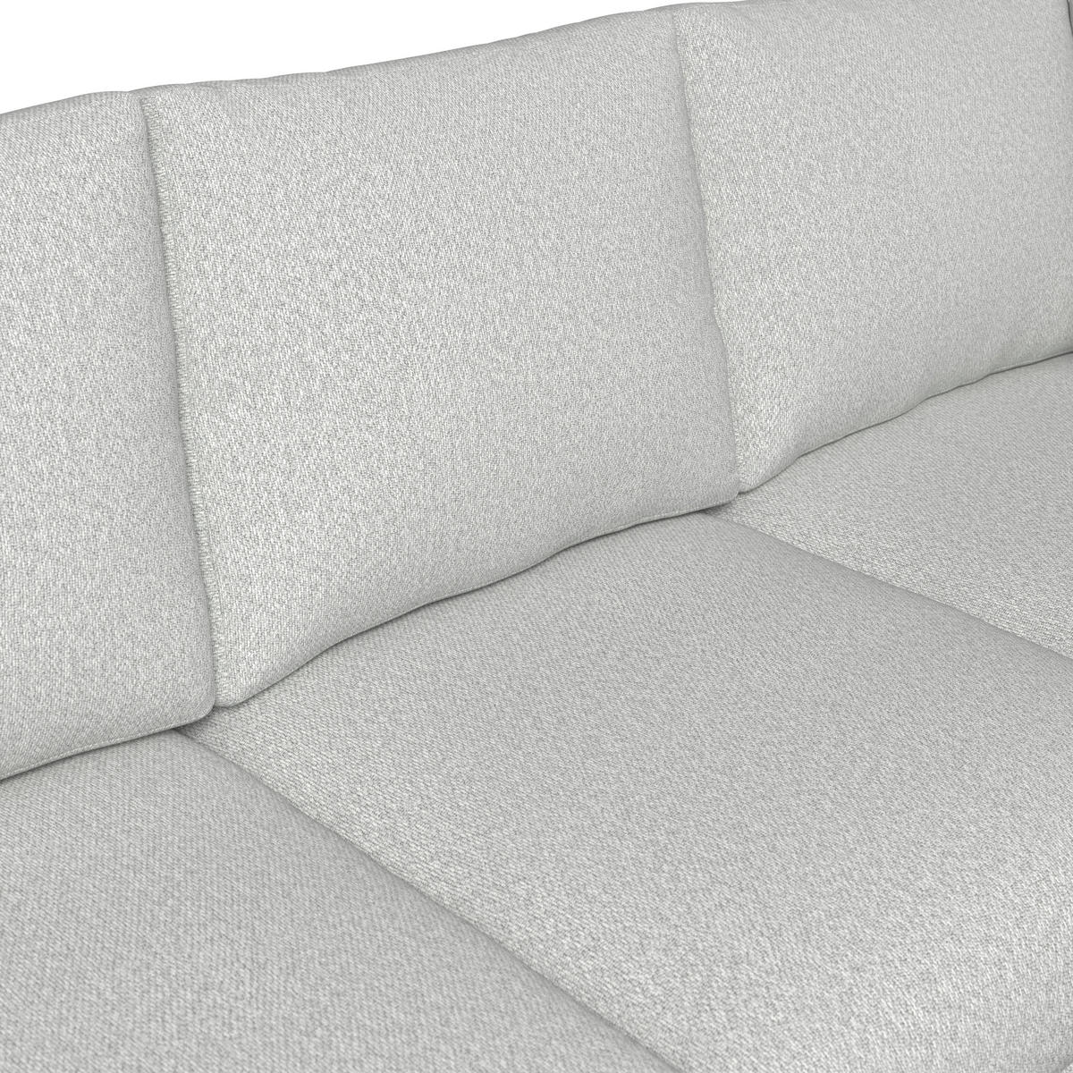 LOUNGEGARNITUR 5-teilig  277/213 cm  Aluminium  - Anthrazit/Hellgrau, LIFESTYLE, Textil/Metall (277/213cm) - Amatio