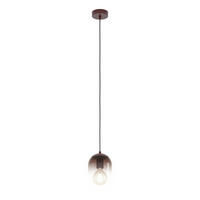 HÄNGELEUCHTE 15/110 cm  - Orange, Design, Glas (15/110cm)