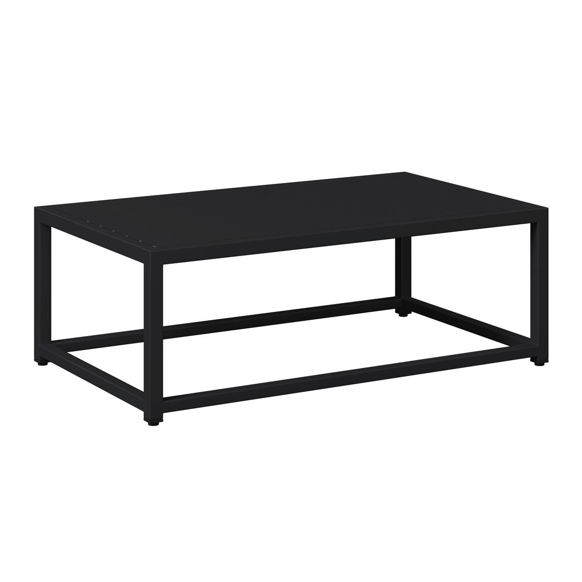 LOUNGEGARNITUR Eisen  - Dunkelgrau, MODERN, Textil/Metall (128/68/66cm) - Ambia Garden