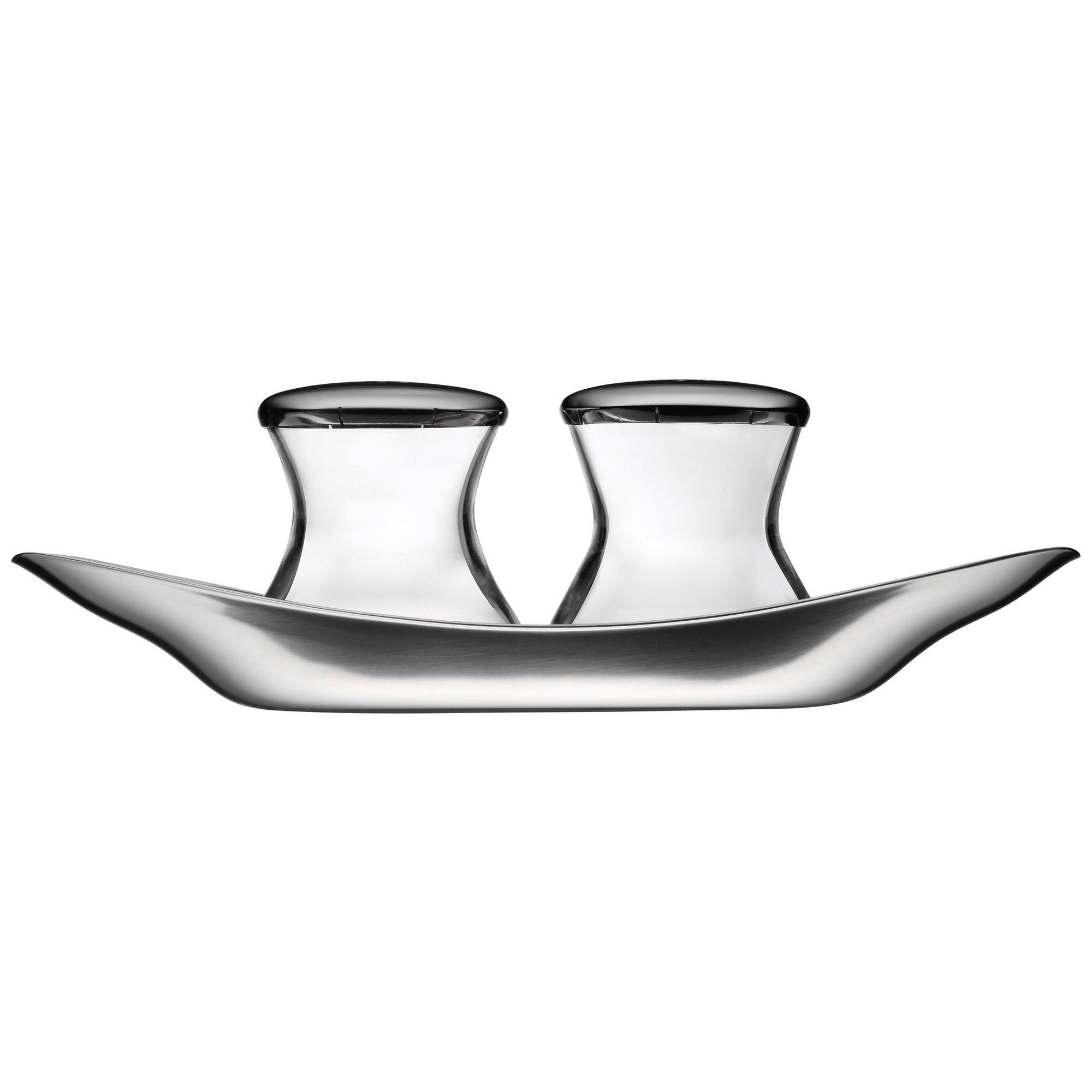 SÓSZÓRÓ    - nemesacél/átlátszó, Basics, Üveg/fém (17/6cm) - WMF