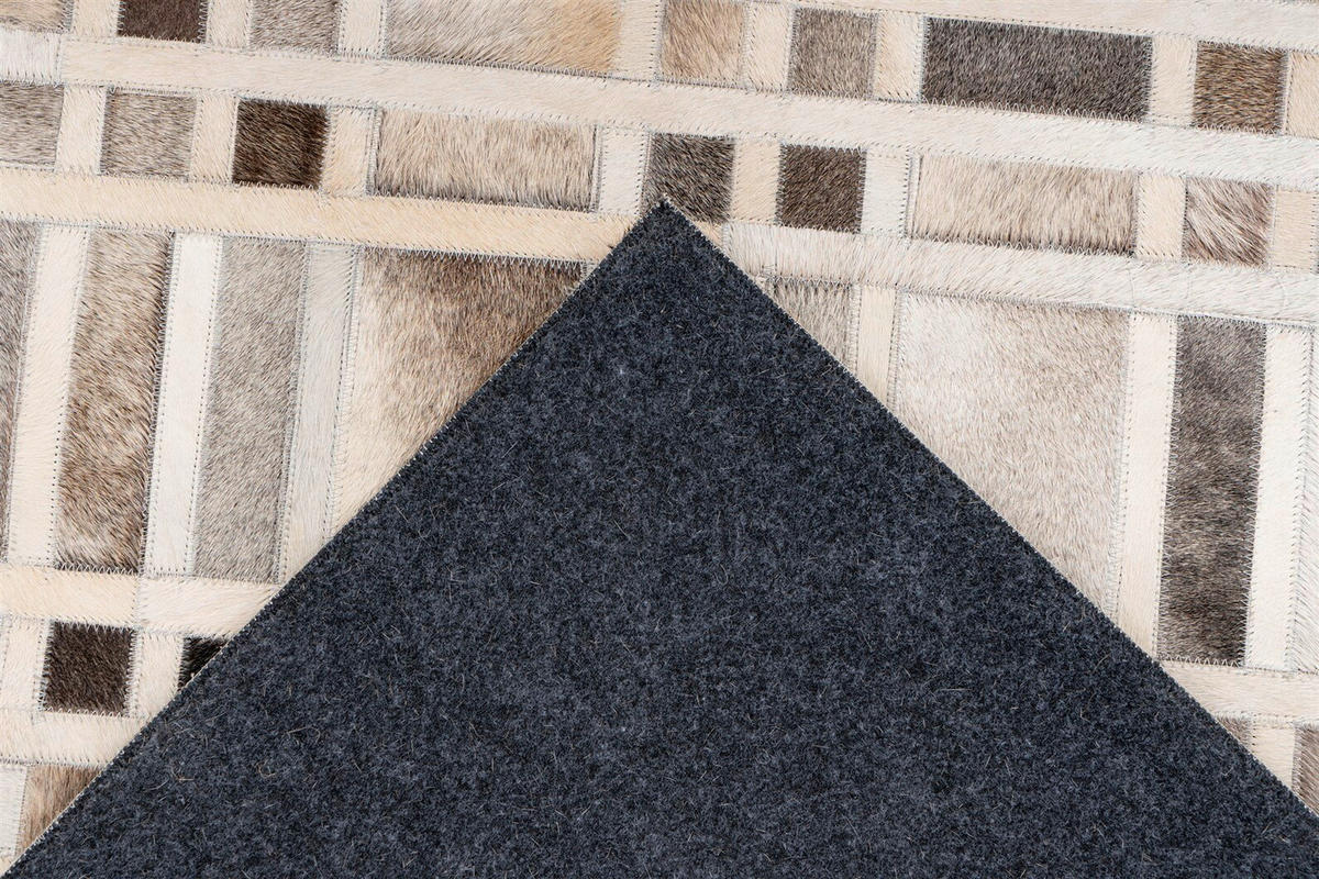 Traversă - gri, Basics, piele (80/150cm) - Kayoom