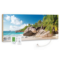 INFRAROT-HEIZPANEEL 40/100/2 cm 800 W Blue Lagoon  - MODERN, Stein (40/100/2cm) - marmony