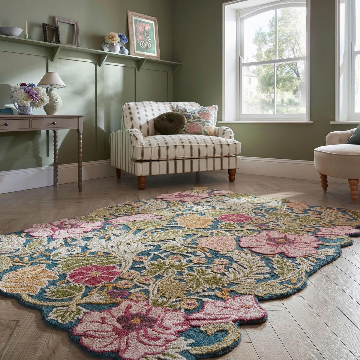 WOLLTEPPICH 200/290 cm Daphne Multicolor organisch  - Multicolor, Basics, Textil (200/290cm) - Flair Rugs