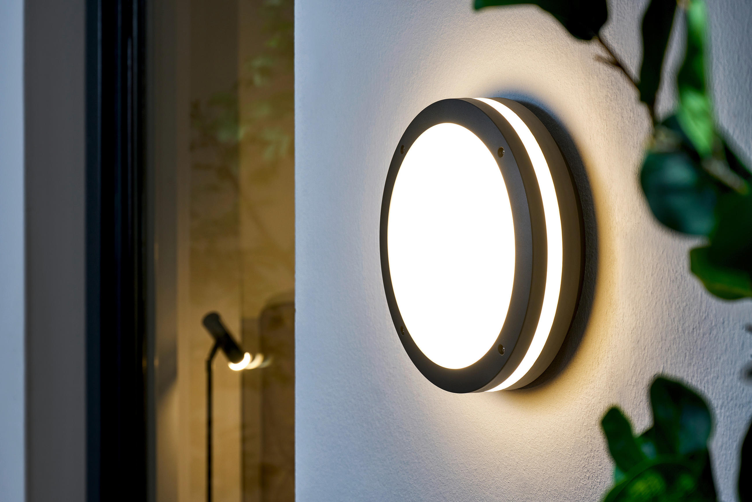 Thumbnail - Trio Leuchten AUßENDECKENLEUCHTE Piave, Anthrazit, Kunststoff, 9 cm, Bewegungsmelder, Lampen & Leuchten, Außenbeleuchtun...