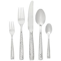 BESTECK-SET 30-teilig Edelstahl  6 Personen  - Edelstahlfarben, Konventionell, Metall - Novel