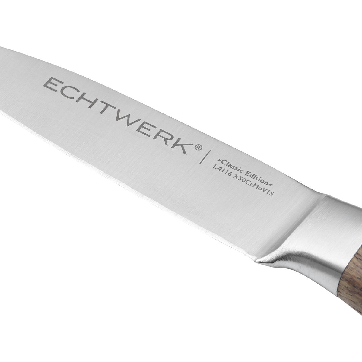 SCHÄLMESSER 20,9 cm  - Braun, MODERN, Holz/Metall (20,9cm) - Echtwerk