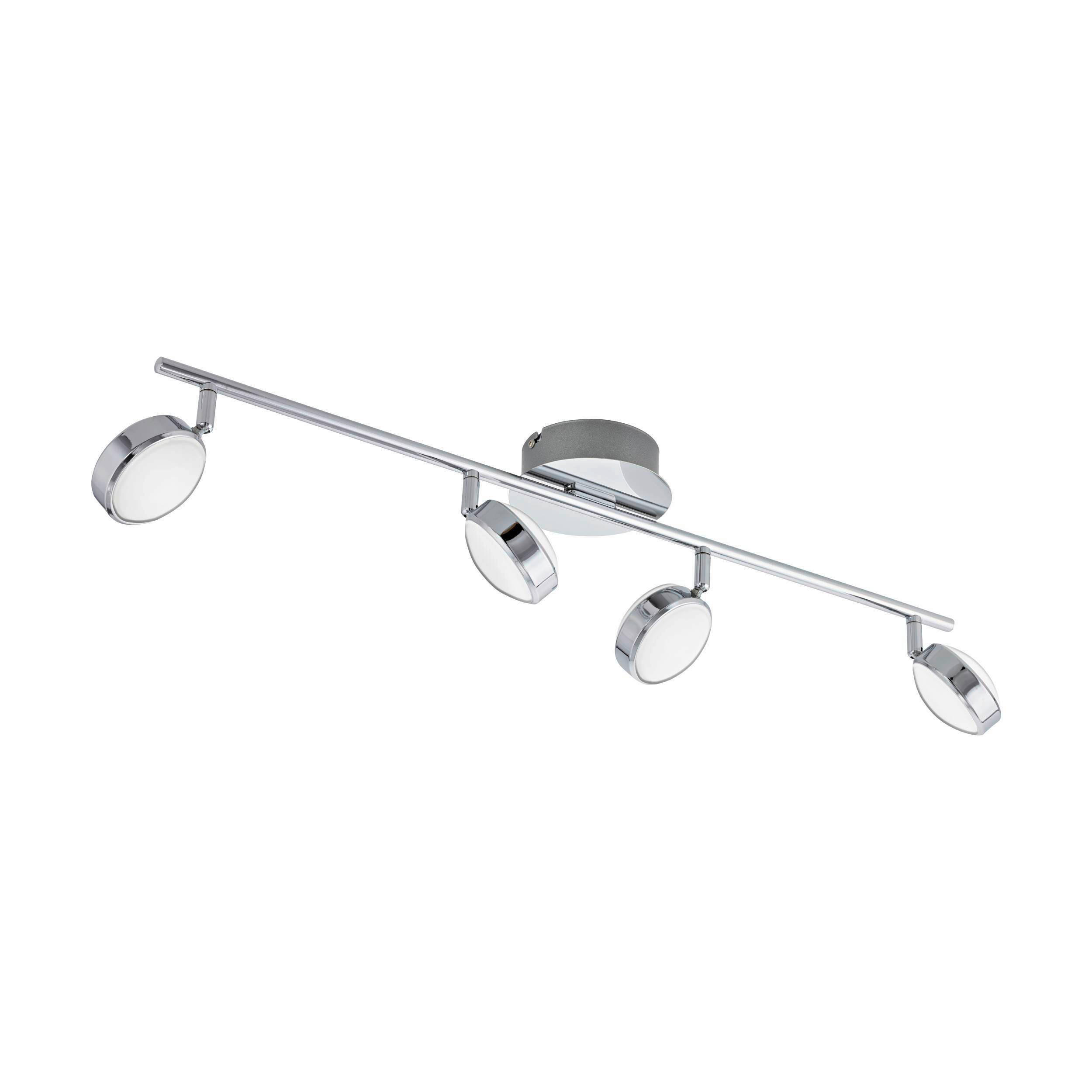 HÄNGELEUCHTE 13/76 cm  - Chromfarben, Basics, Kunststoff/Metall (13/76cm) - Eglo