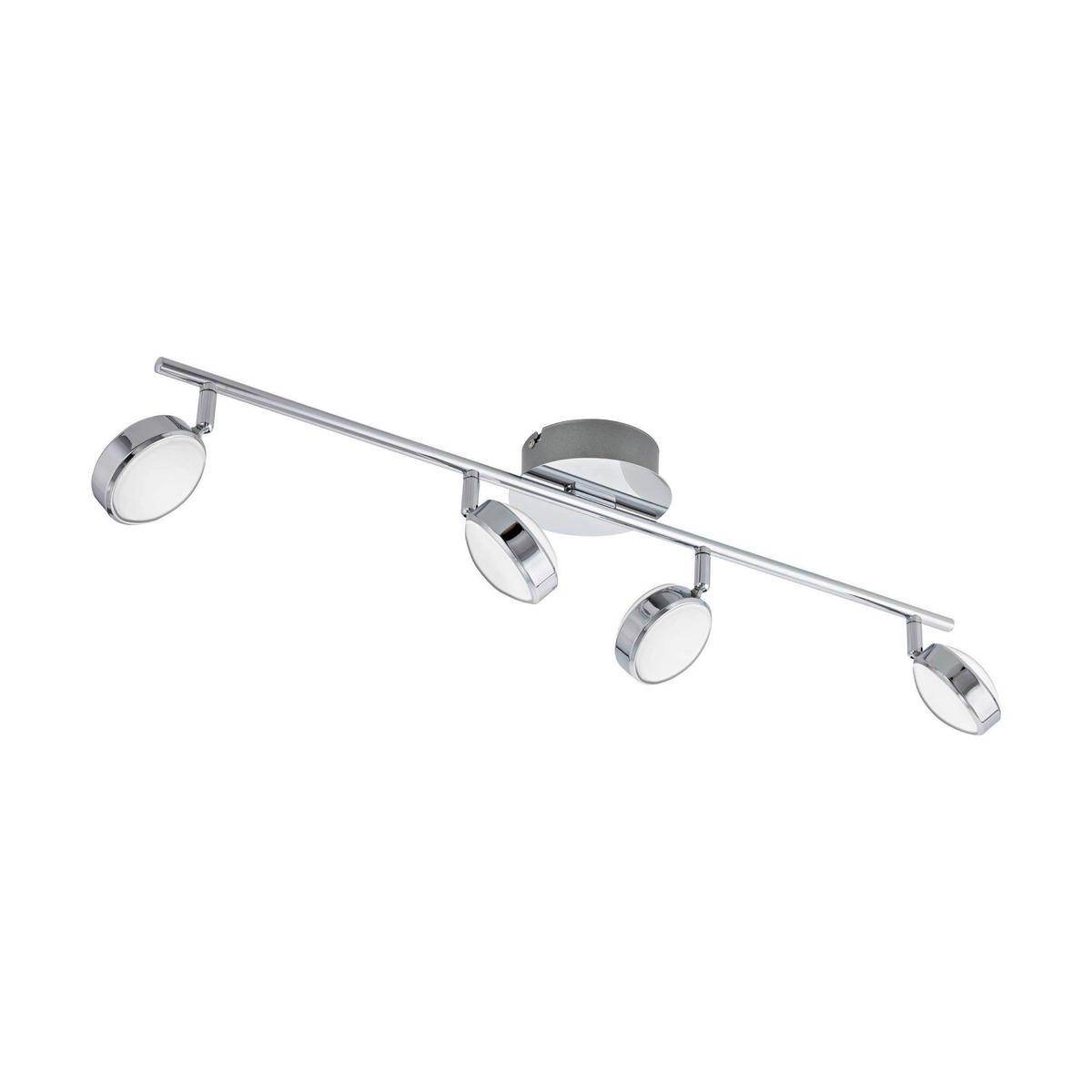 HÄNGELEUCHTE 13/76 cm  - Chromfarben, Basics, Kunststoff/Metall (13/76cm) - Eglo