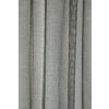 ÖSENVORHANG transparent  - Anthrazit/Silberfarben, Basics, Textil (140/245cm)