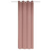 ÖSENVORHANG blickdicht  - Altrosa, Basics, Textil (135/245cm) - Schmidt W. Gmbh