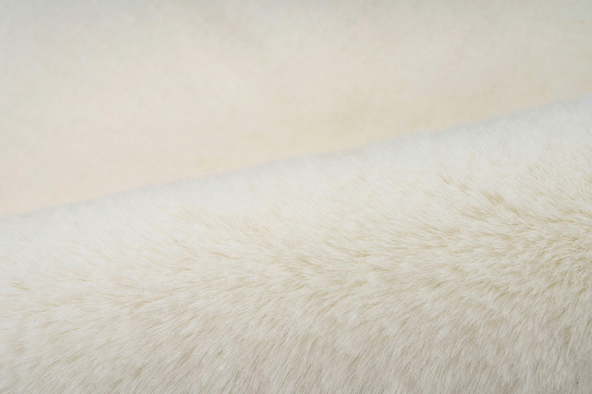 HOCHFLORTEPPICH 60/90 cm Weiß länglich  - Weiß, Basics, Textil (60/90cm) - Kayoom