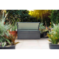 KISSENBOX 120/63/61 cm  - Anthrazit, Basics, Metall (120/63/61cm)