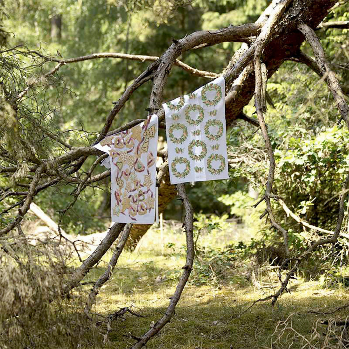 GESCHIRRTUCH-SET 3-teilig Grün  - Grün, Basics, Textil (50/70cm)