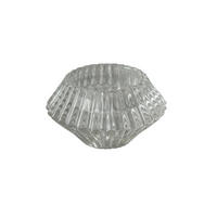STOJAN NA SVIEČKU  sklo - číra, Basics, sklo (8/4,5cm) - Ambia Home