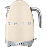 WASSERKOCHER 50´s Style 1,7 L  - Chromfarben/Creme, Basics, Kunststoff/Metall (22,3/28/17,1cm) - SMEG