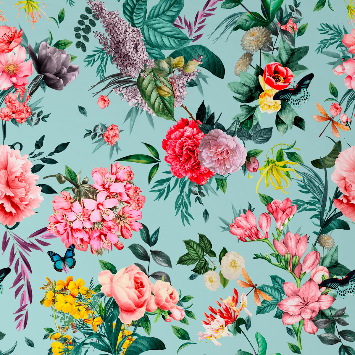 BETTWÄSCHE Satin 140/200 cm  - Multicolor, KONVENTIONELL, Textil (140/200cm) - Esposa