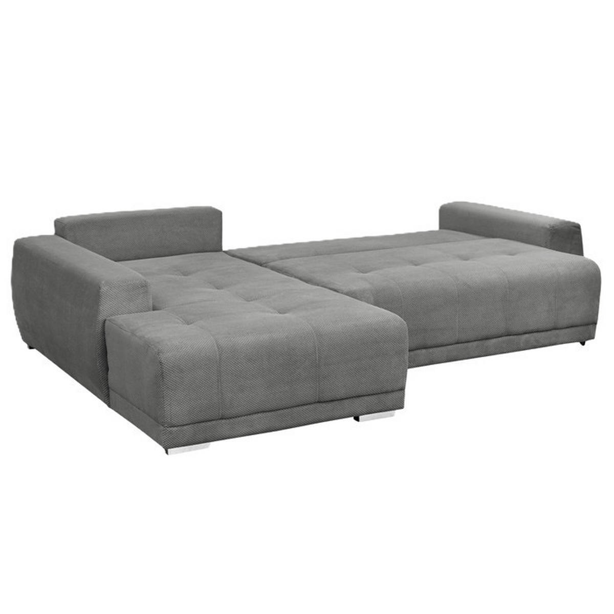 Colțar, textil, bej - argintiu/bej, Design, plastic/textil (280/204cm) - Carryhome