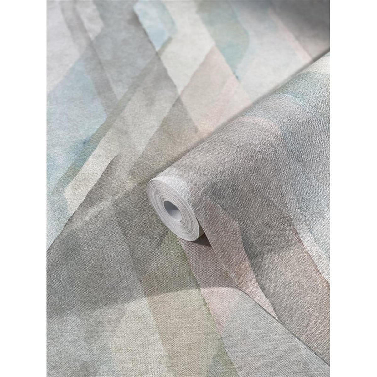 TAPETA VINILNA  plava, siva, srebrne boje  - siva/srebrne boje, Basics, papir (53*1000cm)