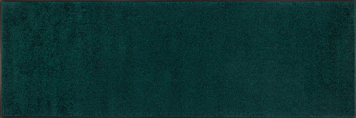 LÄUFER 60/180 cm  - Petrol, Basics, Kunststoff/Textil (60/180cm) - wash+dry