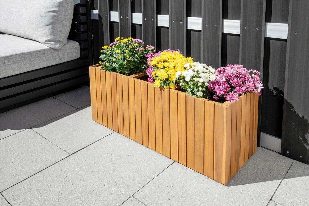Prestige Home TRUHLÍK NA KVĚTINY dřevo, 84/30/35 cm