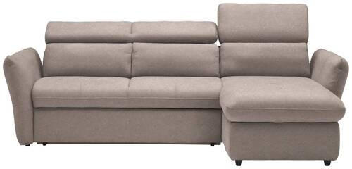 ECKSOFA in Mikrofaser Hellgrau  240/172 cm  - Hellgrau/Schwarz, Design, Kunststoff/Textil (240/172cm) - Stylife