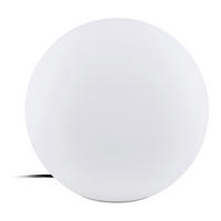 AUSSENKUGELLEUCHTE - Weiss, Design, Kunststoff (39cm) - Eglo