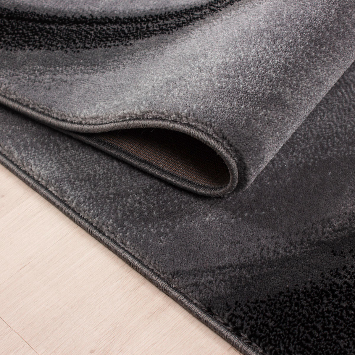 FLACHWEBETEPPICH 240/340 cm Miami Schwarz  - Schwarz, Design, Textil (240/340cm) - Novel