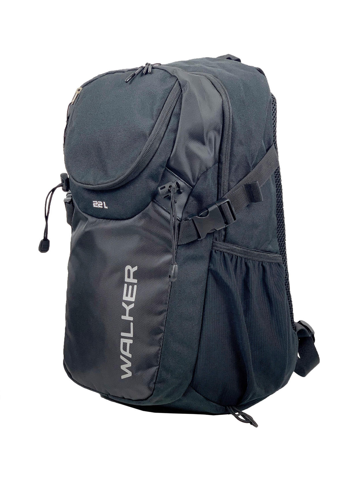 RUCKSACK WALKER  - Schwarz, KONVENTIONELL, Textil (31/46/18cm) - Schneiders