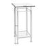 BEISTELLTISCH quadratisch Edelstahlfarben - Edelstahlfarben, Basics, Glas/Metall (35/72/35cm) BEISTELLTISCH quadratisch Edelstahlfarben - Edelstahlfarben, Basics, Glas/Metall (35/72/35cm)