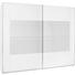 SCHWEBETÜRENSCHRANK in Weiß - Chromfarben/Weiß, Design, Glas/Holzwerkstoff (270/223/69cm) - Xora SCHWEBETÜRENSCHRANK in Weiß - Chromfarben/Weiß, Design, Glas/Holzwerkstoff (270/223/69cm) - Xora