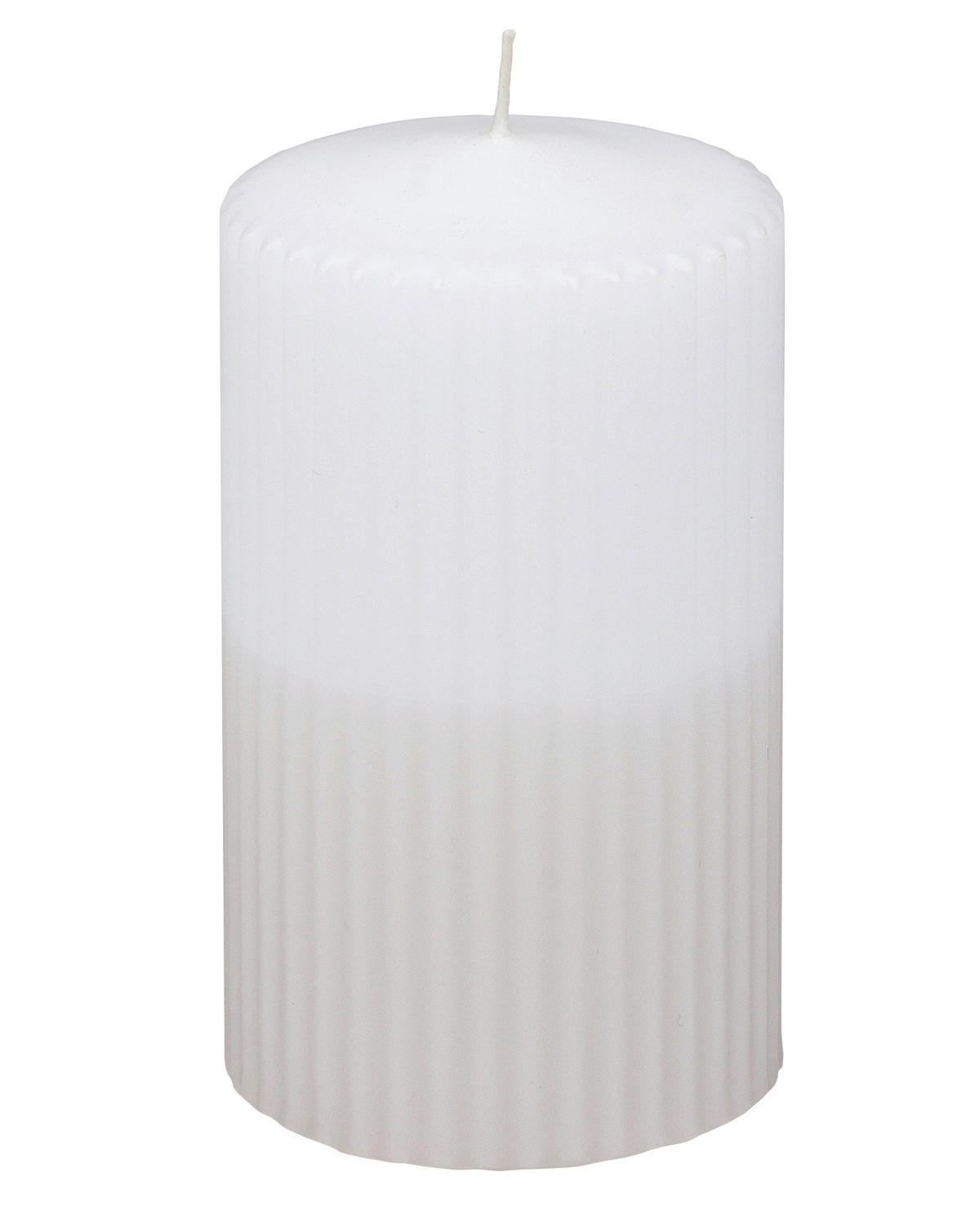 KERZE - Weiß, Basics, Paraffin (6,8/12,0cm)