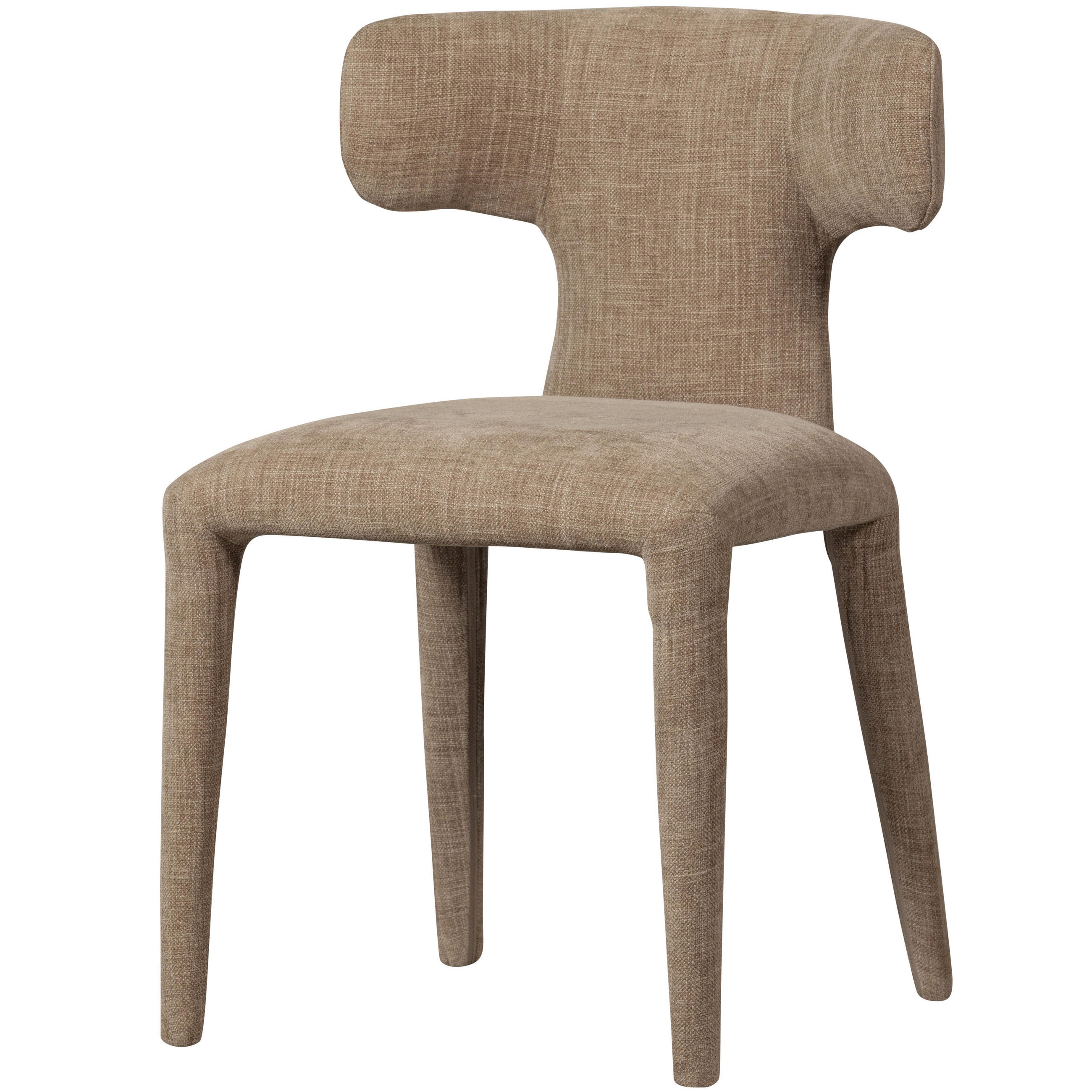 STUHL-SET 2 Stück in Webstoff Textil - Sandfarben, Design, Textil (52/78/53cm) - Livetastic