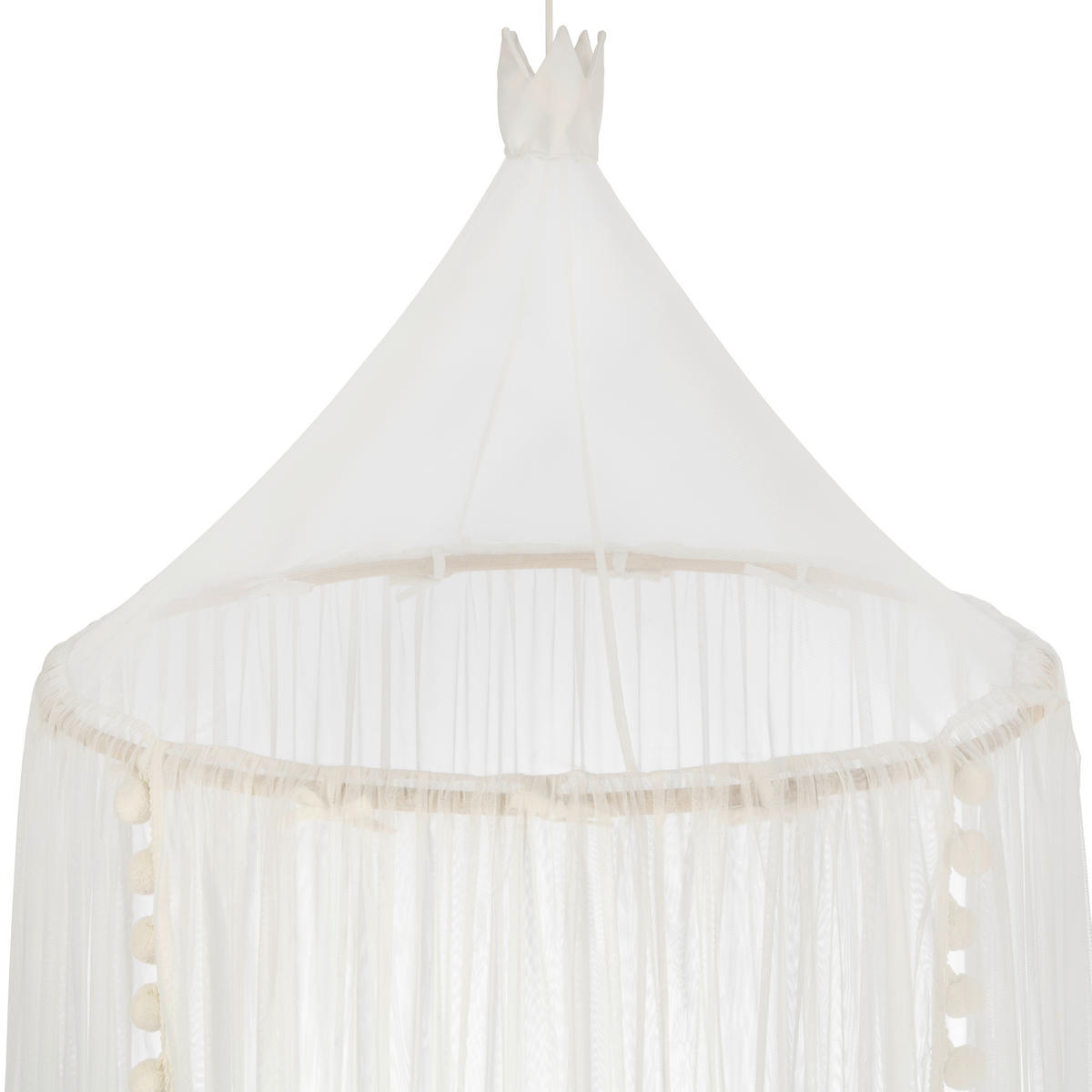 BALDAHIN   - bijela, Basics, tekstil (71/235cm) - Patinio