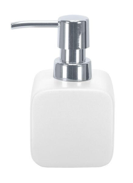 SEIFENSPENDER Cubic  - Weiß, Basics, Stein (7/19,3cm) - Kleine Wolke