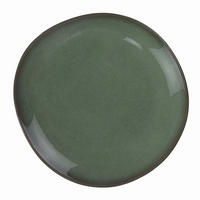 DESSERTTELLER Dunkelgrün Lave vert  - Dunkelgrün, KONVENTIONELL, Keramik (23,5/23,0/2,6cm) - like.Villeroy & Boch
