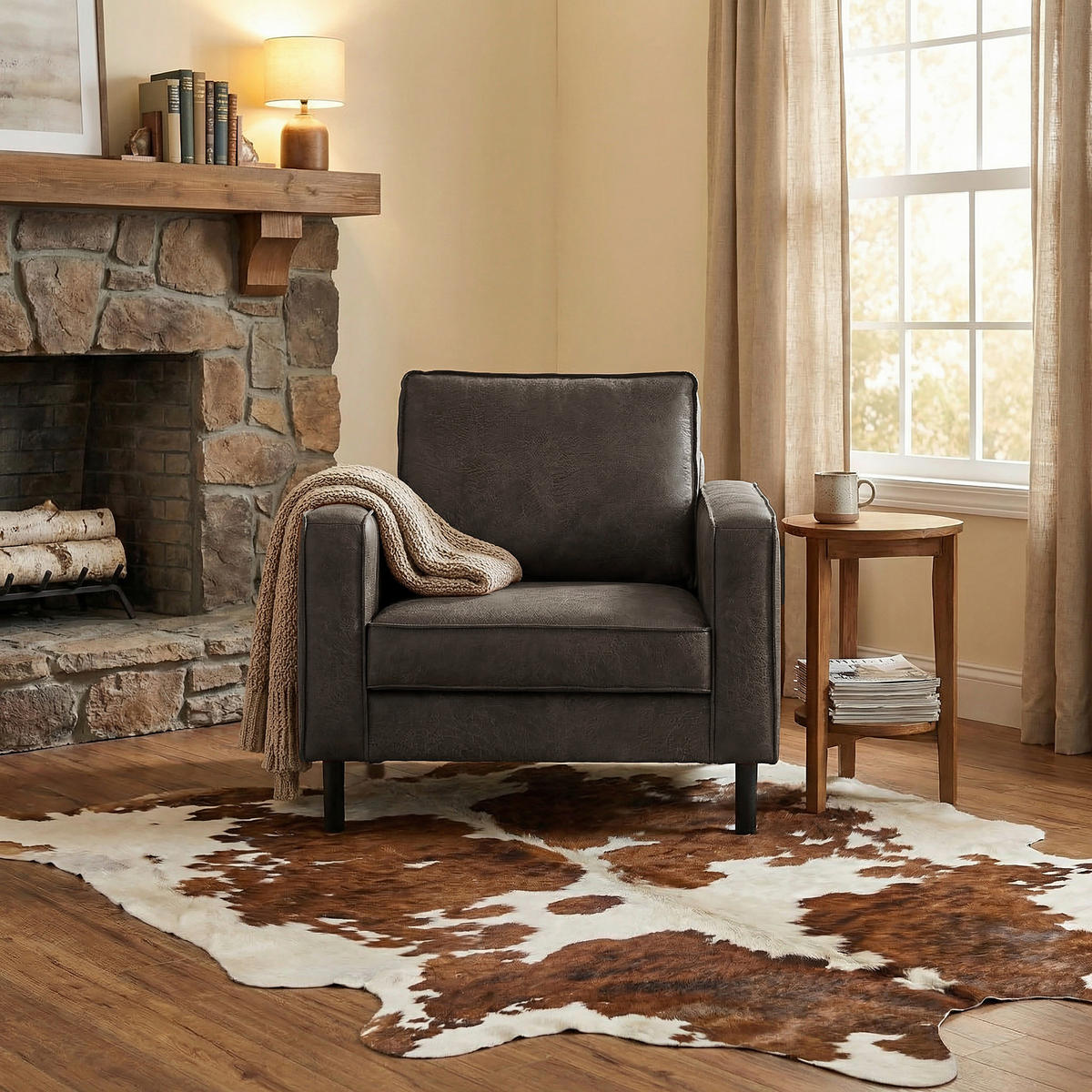 SESSEL in Fango  - Fango, Design (88/85/92cm) - Livetastic