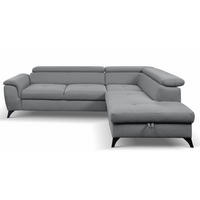 COLȚAR EXTENSIBIL textil gri  - negru/gri, Design, metal/textil (252/200cm) - Hom`in
