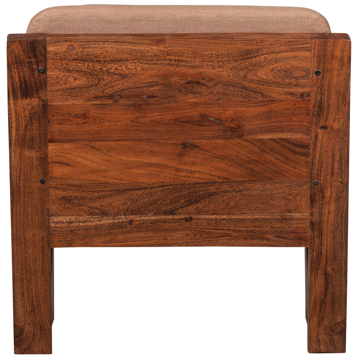 SESSEL in Naturfarben, Akaziefarben  - Naturfarben/Akaziefarben, Design, Holz/Textil (70/75/80cm) - Livetastic