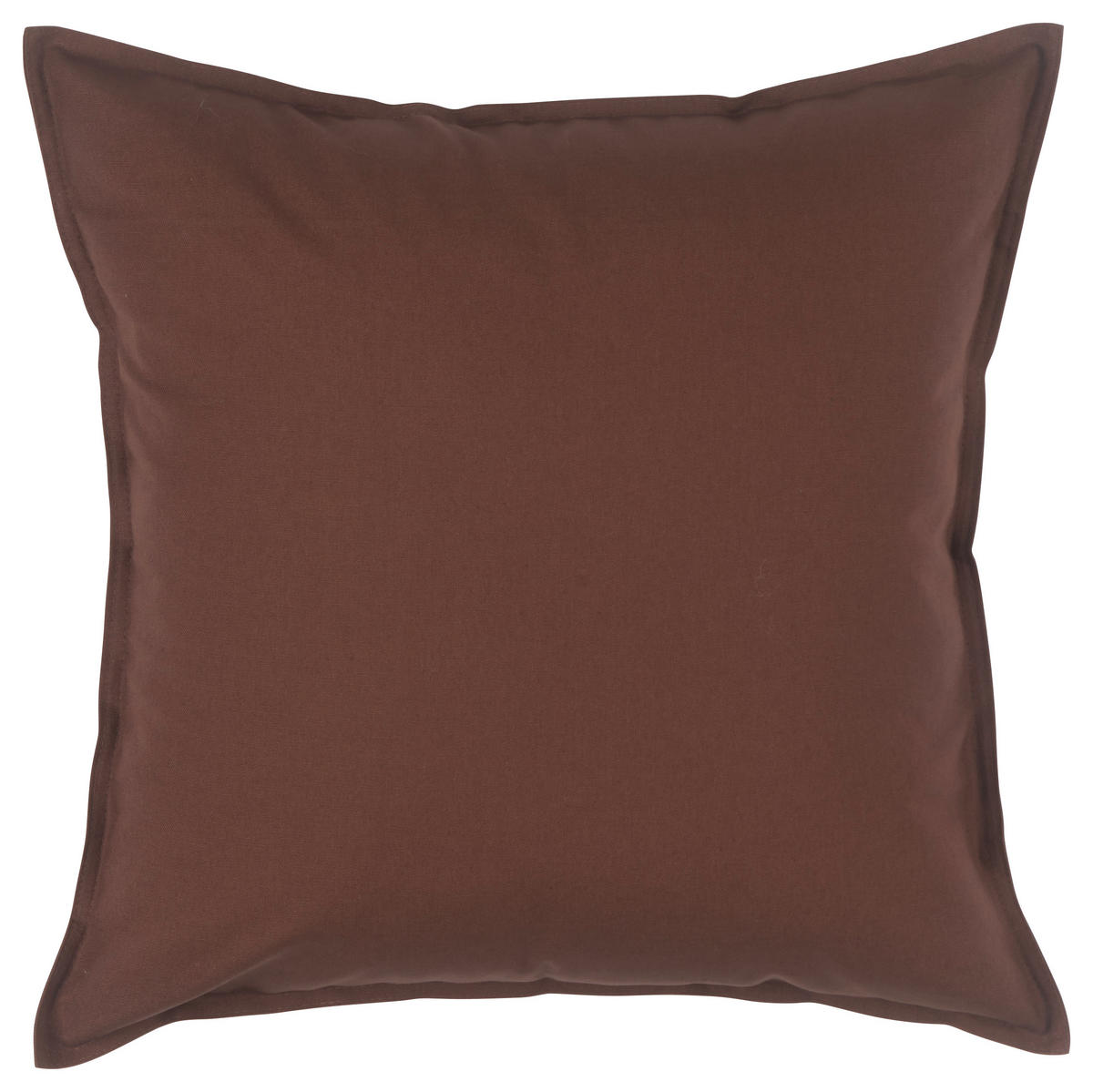 POTAH NA POLŠTÁŘ  50/50 cm - tmavě hnědá, Basics, textil (50/50cm) - Novel