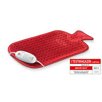 HEIZKISSEN - Rot, Basics (5,6/28/37,8cm) - Beurer