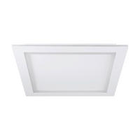 LED-DECKENLEUCHTE Padrogiano 59,5/59,5/5,0 cm  - Weiß, Basics, Kunststoff/Metall (59,5/59,5/5,0cm) - Connect Z