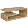COUCHTISCH 120/60/45 cm rechteckig Eiche Wotan  - Eiche Wotan, Design, Holzwerkstoff (120/60/45cm)