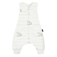 BABYSCHLAFSACK    90   - Dunkelgrau/Hellgrau, Basics, Textil (90null) - Alvi