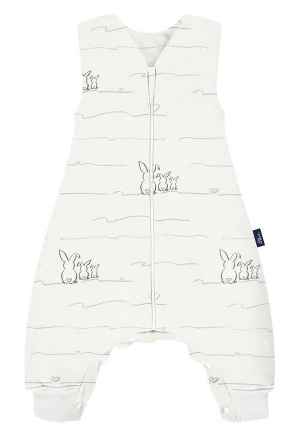 BABYSCHLAFSACK    90   - Dunkelgrau/Hellgrau, Basics, Textil (90null) - Alvi
