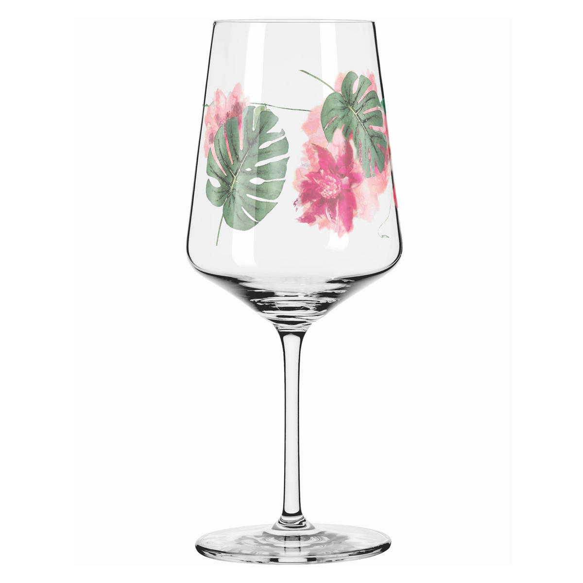 GLÄSERSET Sommersonett 4-teilig  - Transparent/Rosa, Design, Glas (9.3/22.5cm) - Ritzenhoff