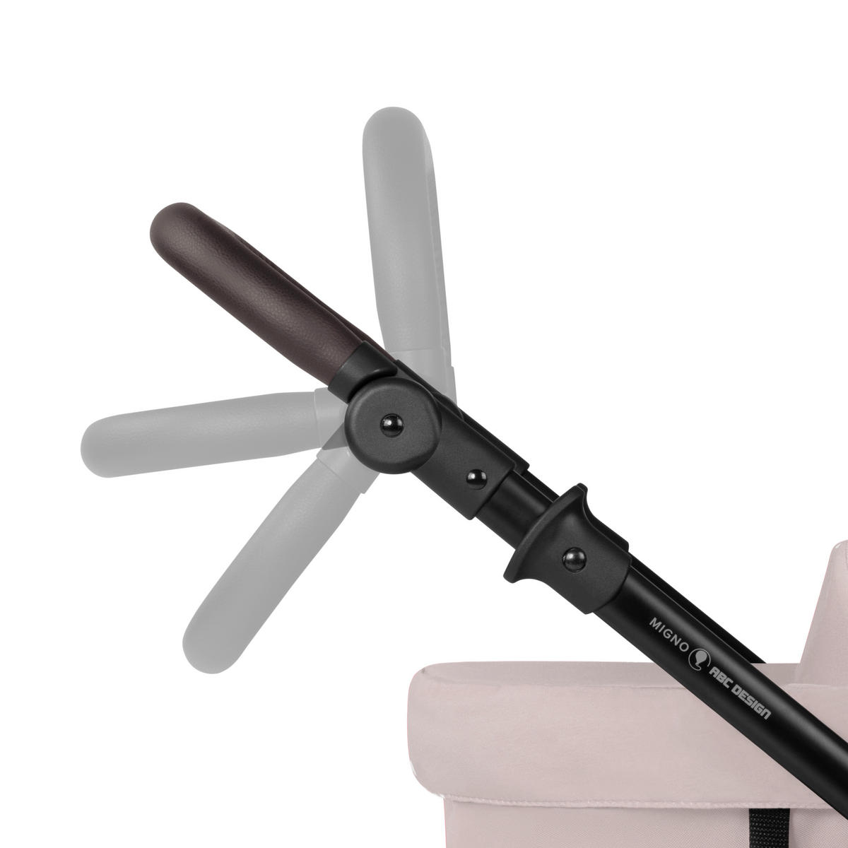 PUPPENWAGEN - Hellrosa, Basics (62/45/67cm) - ABC Design